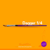 Blazin Brush Dagger Flat 1/2